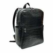 Mochila de Couro Para Notebook 15.6" Croco Mochila de Couro Para Notebook 15.6" Croco
