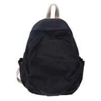 Mochila de estudante escolar mochila universitária bolsa de viagem moda cor sólida simples