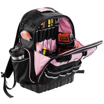Mochila de ferramentas VEVOR 56 bolsos com compartimento para laptop 75 libras