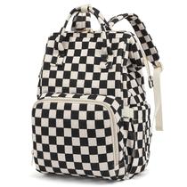 Mochila de Fraldas Dezcrab para Viagem com Grande Capacidade em Veludo Cotelê Mochila de Fraldas Dezcrab para Viagem com Grande Capacidade em Veludo Cotelê