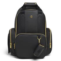 Mochila de Fraldas Huggies Sunshine Pack - Couro Preto