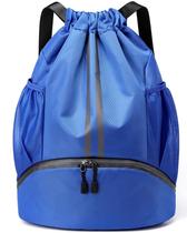 Mochila de futebol com cordão BROTOU com compartimento para bolas e sapatos
