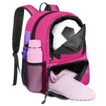 Mochila de futebol YOREPEK leve com suporte de bola 28L Mochila de futebol YOREPEK leve com suporte de bola 28L