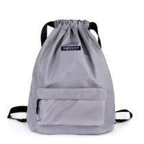 Mochila de ginástica com cordão XMRSOY Bolsa de nylon resistente à água