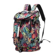 Mochila de ginástica Kalesi Floral impermeável para mulheres Mochila de ginástica Kalesi Floral impermeável para mulheres