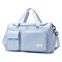 Mochila de ginástica Suruid Sports com compartimento para sapatos azul Mochila de ginástica Suruid Sports com compartimento para sapatos azul