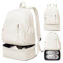 Mochila de ginástica VENATIN para mulheres e homens, impermeável, bege Mochila de ginástica VENATIN para mulheres e homens, impermeável, bege