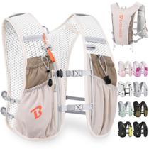 Mochila de hidratação BECOJADDE Running Vest 5L para homens e mulheres Mochila de hidratação BECOJADDE Running Vest 5L para homens e mulheres