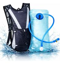 Mochila De Hidratação Bolsa De Agua Térmica 2 Litros Com Refil Incluso Bike Ciclismo Corrida Trilha