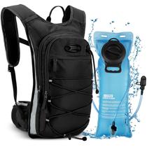Mochila de hidratação NOOLA 3L isolada leve preta Mochila de hidratação NOOLA 3L isolada leve preta