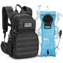 Mochila de Hidratación Táctica CVLIFE 3L con Bolsa de Agua 22L