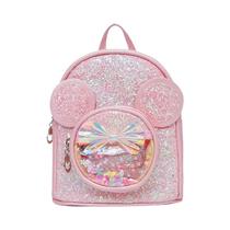 Mochila De Lantejoulas De Desenho Animado De Rato Para Meninas, Bolsa De Moda Fofa Para Jardim De