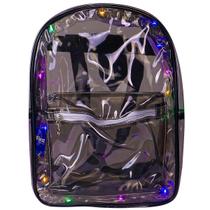 Mochila de led transparente plastico pvc
