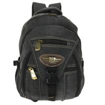 Mochila de Lona Kvn Unissex Despojada Amplo Espaço Interno Mochila de Lona Kvn Unissex Despojada Amplo Espaço Interno