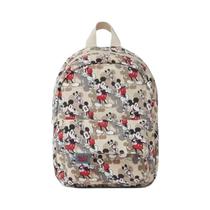 Mochila De Lona Mickey Minnie Disney Bolsa Escolar Fashion De Grande Capacidade Para Mulheres,