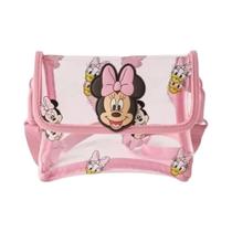 Mochila De Lona Mickey Minnie Disney Bolsa Escolar Fashion De Grande Capacidade Para Mulheres,