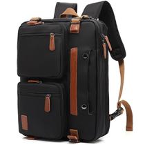 Mochila de lona para laptop para viagens de negócios masculinas de 15 polegadas Mochila de lona para laptop para viagens de negócios masculinas de 15 polegadas