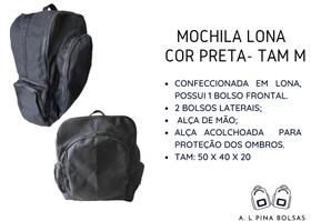 Mochila de Lona rural transbordo caminhão motorista