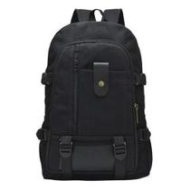 Mochila de Lona Unisex Casual QL096 Mochila de Lona Unisex Casual QL096