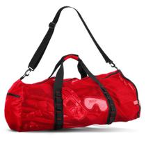 Mochila de malha Fitdom 90L 74x36x36cm resistente à água