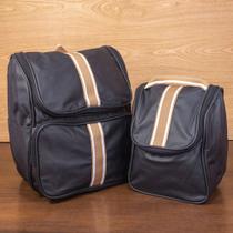 Mochila de Maternidade Com Bolsinha Kit 2 Peças Preto