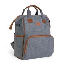 Mochila de Maternidade Just Baby Multifuncional Denver Cinza
