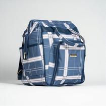 Mochila de Maternidade Multifuncional Hug Noruega Azul