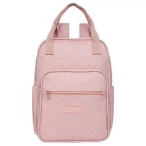 Mochila de Maternidade Pirulitando Baby Bolinhas Rosa