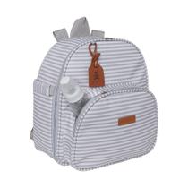 Mochila de Maternidade Pirulitando Baby Crescer Cinza