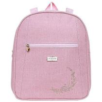 Mochila De Maternidade Pirulitando Baby Média Florir Rosa Mochila De Maternidade Pirulitando Baby Média Florir Rosa
