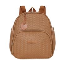 Mochila de Maternidade Pirulitando Baby Refúgio Marrom Mochila de Maternidade Pirulitando Baby Refúgio Marrom