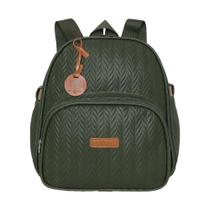 Mochila de Maternidade Pirulitando Baby Refúgio Verde