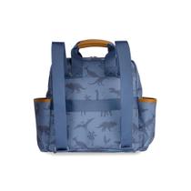 Mochila de Maternidade Vintage MasterBag Dinossauro Azul Mochila de Maternidade Vintage MasterBag Dinossauro Azul