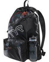 Mochila de Mesh TYR Elite Team 40L Alças Acolchoadas Ventiladas e Compartimento Secundário Mochila de Mesh TYR Elite Team 40L Alças Acolchoadas Ventiladas e Compartimento Secundário