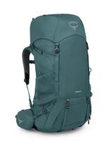 Mochila de mochila Osprey Renn 65L para mulheres - azul/laranja