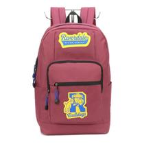 Mochila de Notebook Riverdale Bulldogs Vinho Original