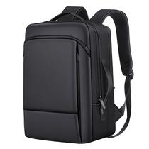 Mochila de nylon para laptop impermeável Masculina preta 30x19x43cm Mochila de nylon para laptop impermeável Masculina preta 30x19x43cm