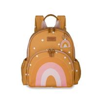 Mochila De Passeio Masterbag Arco-Íris Boho Mostarda