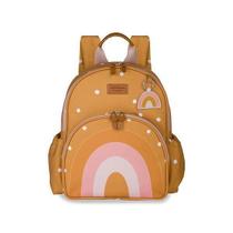 Mochila De Passeio Masterbag Arco-Íris Boho Mostarda