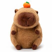 Mochila De Pelúcia Capivara Bolsa Compacta Para Creche E Passeio Infantil