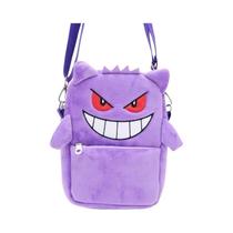 Mochila De Pelúcia De Anime Pokémon Gengar Mimikyu Snorlax Rowlet Lucario Charmander Bolsa De Ombro