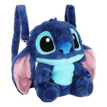 Mochila de Pelúcia Lilo & Stitch 31cm Fofa Ajustável Mochila de Pelúcia Lilo & Stitch 31cm Fofa Ajustável