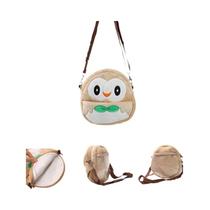 Mochila de Pelúcia Pokémon - Pikachu, Gengar, Mimikyu, Snorlax, Rowlet, Psyduck, Lucario e Charmander