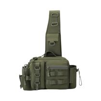 Mochila De Pesca Masculina Com Suporte Para Vara, Caixa De Isca, Bolsa De Armazenamento De