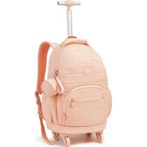 Mochila De Roda 19 Feminina Color Up Passeio Escolar Viagem