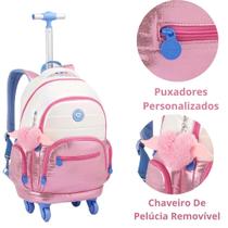 Mochila De Rodas 360º Para Notebook Metalizado