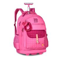 Mochila De Rodas Rebecca Bonbon Chaveiro de Pelúcia