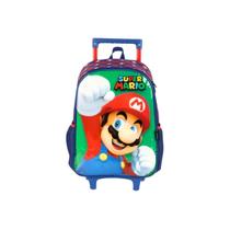 Mochila De Rodas Super Mario Bros Escolar Passeio
