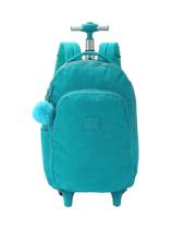 Mochila De Rodas Up4you Original Verde PomPom MC47152