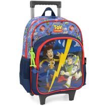 Mochila De Rodas Woody e Buzz Toy Story Infantil Escolar